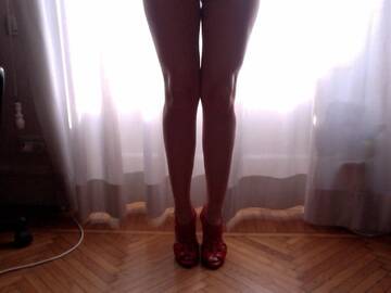 le mie gambe "chiuse"...